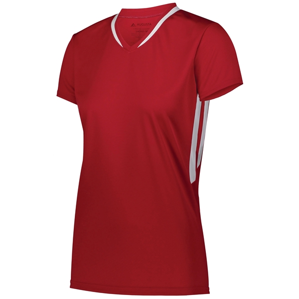 Make an impact in the Ladies Full Force Short Sleeve Jersey.... from ASI 37461 Augusta Sportswear