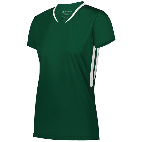 Make an impact in the Ladies Full Force Short Sleeve Jersey.... from ASI 37461 Augusta Sportswear