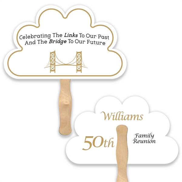 Peacock hand fan with wood handle ( wood stick) attached.... from ASI 93520 Ventura Inc