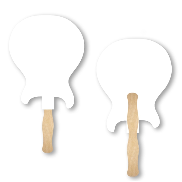 Stock shape Electric Guitar hand fan with wood handle ( wood... from ASI 93520 Ventura Inc