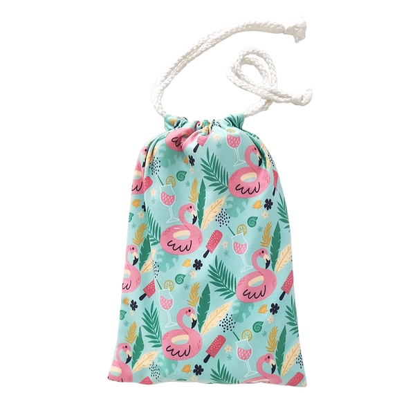 34" x 62" aqua beach mat with a pouch.... from ASI 88060 Snugz/USA Inc