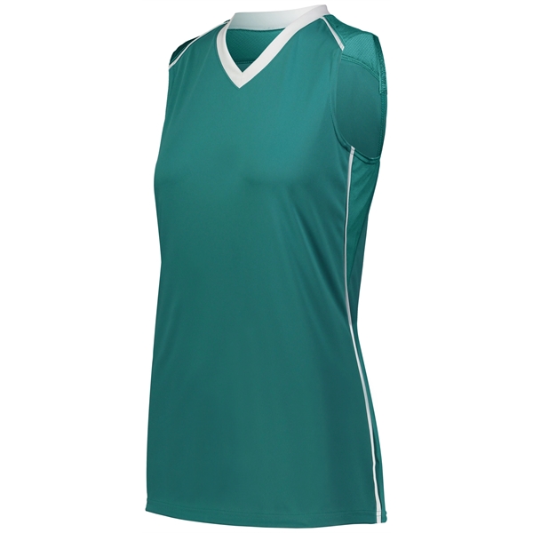 Force the opposition out in the Girls Rover Jersey.... from ASI 37461 Augusta Sportswear / Augusta Sportswear, Inc. d/b/a Momentec Brands