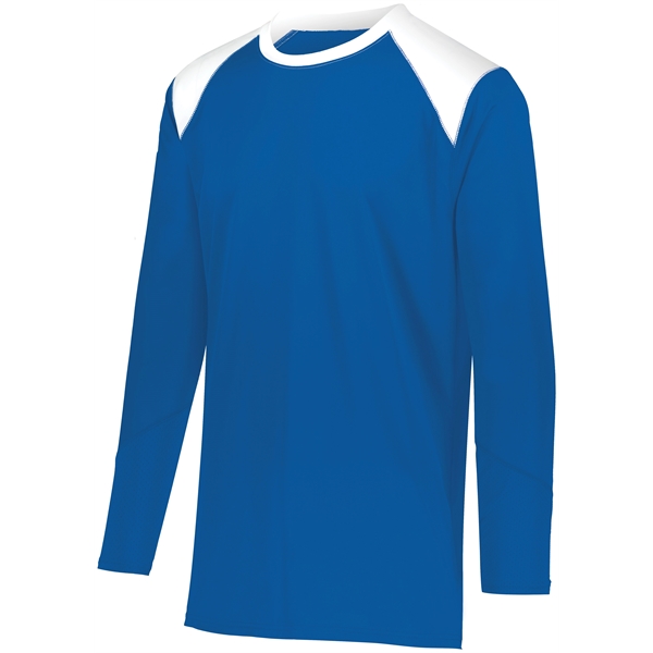 Adult Tip-Off Shooter Shirt. 100% polyester wicking knit with color secure®... from ASI 37461 Augusta Sportswear