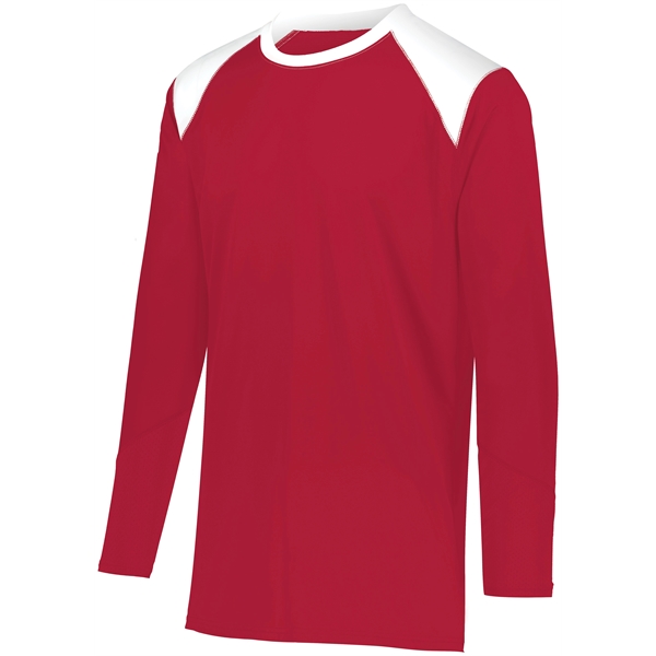 Adult Tip-Off Shooter Shirt. 100% polyester wicking knit with color secure®... from ASI 37461 Augusta Sportswear