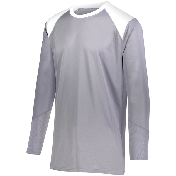 Adult Tip-Off Shooter Shirt. 100% polyester wicking knit with color secure®... from ASI 37461 Augusta Sportswear