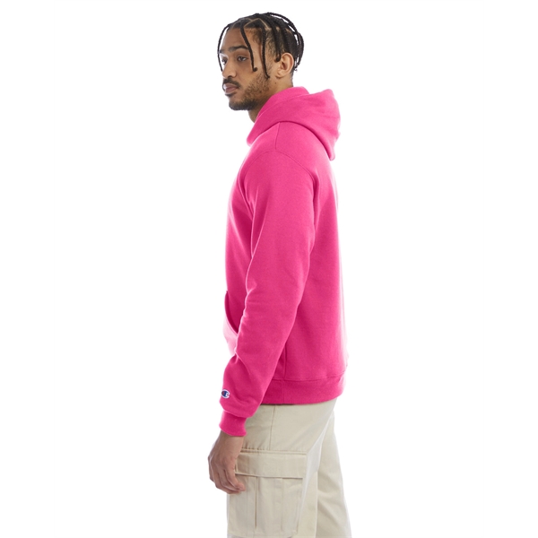 Moisture-wicking pullover hoodie with two-ply hood, dyed-to-match drawcord, and front pouch... from ASI 34063 alphabroder