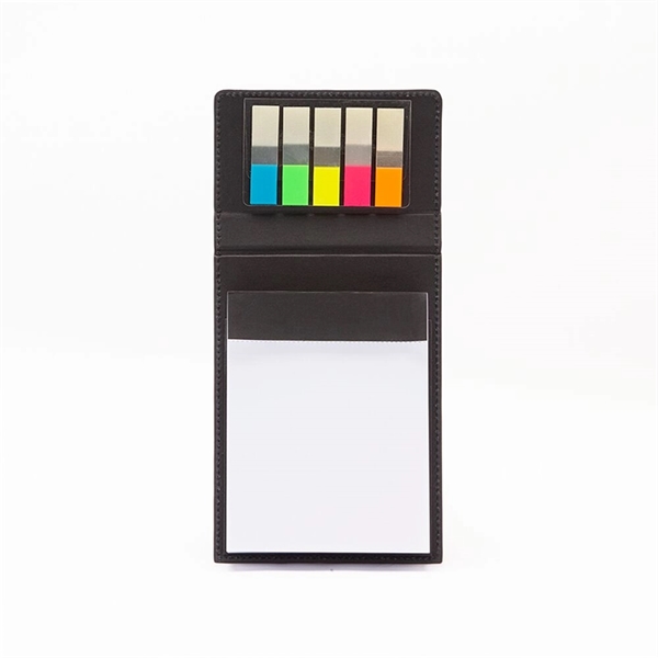 Notepad with 5 colors of sticky note flags.... from ASI 88060 Snugz/USA Inc