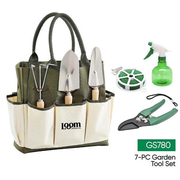 7 pc garden tool set stored in a convenient carrying bag.... from ASI 30112 ACE Products / Ace Line