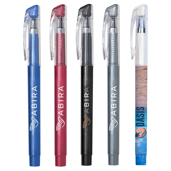 Wide body gel pen inspired by Japanese stationery. Rich fashion forward... from ASI 61966 HPG / Hub Pen