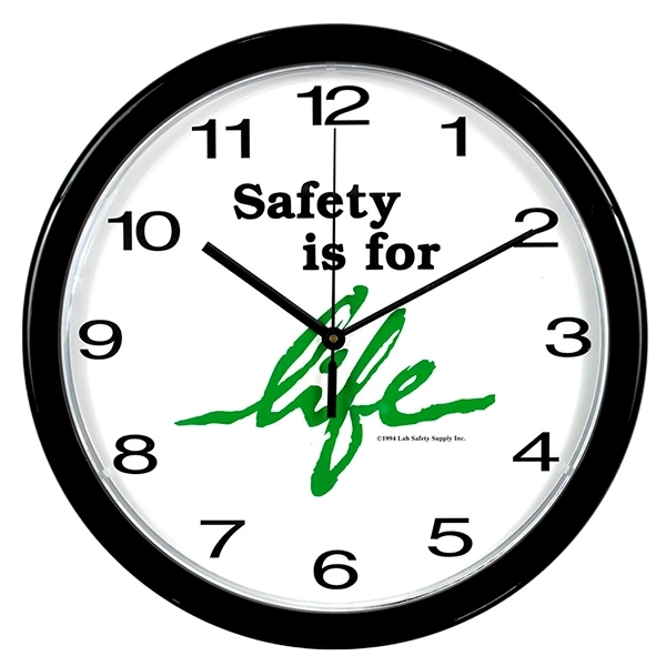 12" wall clock with customization.... from ASI 62660 Innovation Line