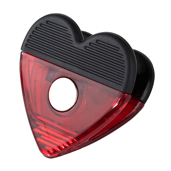 2 3/4" x 2 3/4" plastic heart-shaped magnetic memo clip with... from ASI 62660 Innovation Line