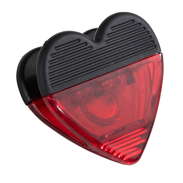 2 3/4" x 2 3/4" plastic heart-shaped magnetic memo clip with... from ASI 62660 Innovation Line