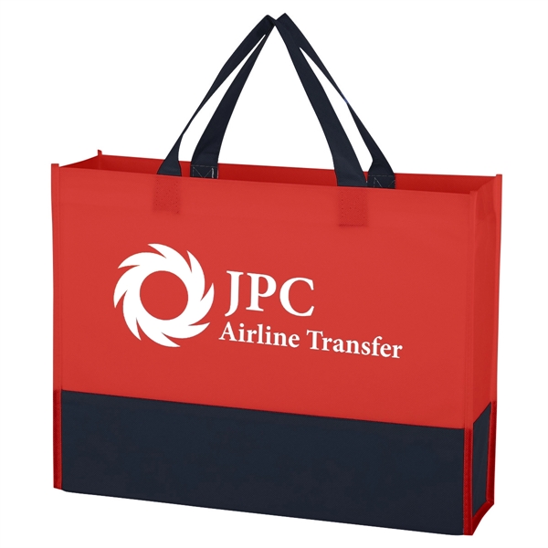 Tote bag made from 80-gram non-woven, water-resistant polypropylene with 13" handles.... from ASI 61125 Hit Promotional Products / Hit®