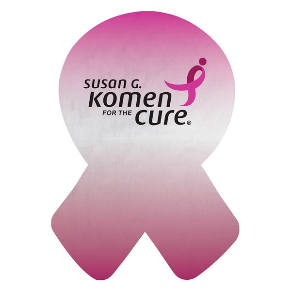 Awareness ribbon shaped coaster with high quality full color graphics using... from ASI 61125 Hit Promotional Products / Hit®