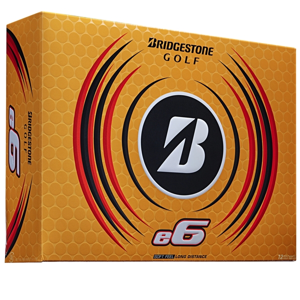 Bridgestone e6 golf balls; Boxcontains 12 white balls and includes a... from ASI 38120 Ball Pro / Diversified Quality Kitchenware
