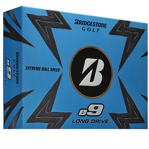 Bridgestone e9 Long Drive golf balls; Box contains 12 white balls... from ASI 38120 Ball Pro / Diversified Quality Kitchenware