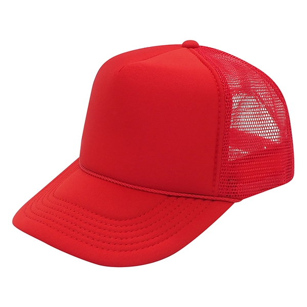 Poly foam trucker cap with adjustable snap closure.... from ASI 34800 Alstar Creations