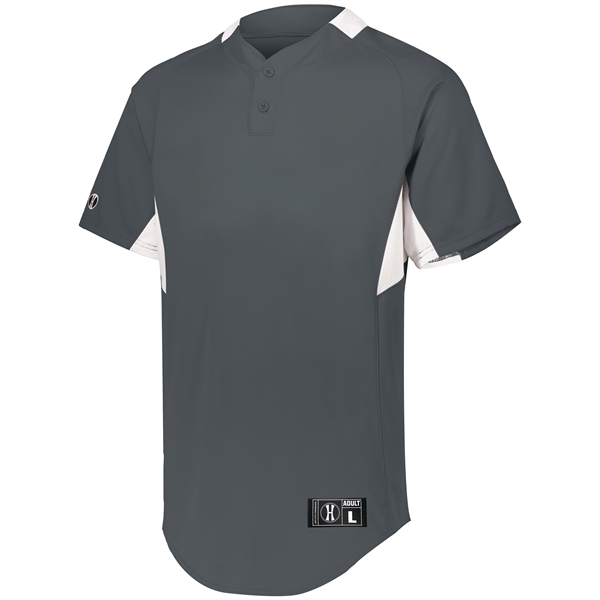 Game7 Two-Button Baseball Jersey.... from ASI 37461 Augusta Sportswear / Holloway Sportswear