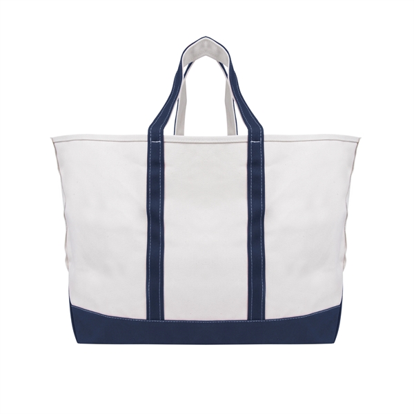 Boat tote bag made of cotton canvas with an open main... from ASI 61125 Hit Promotional Products / Hit®