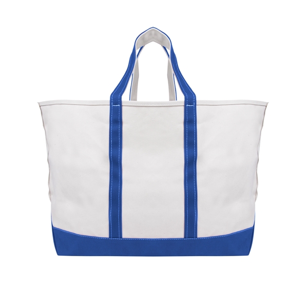 Boat tote bag made of cotton canvas with an open main... from ASI 61125 Hit Promotional Products / Hit®