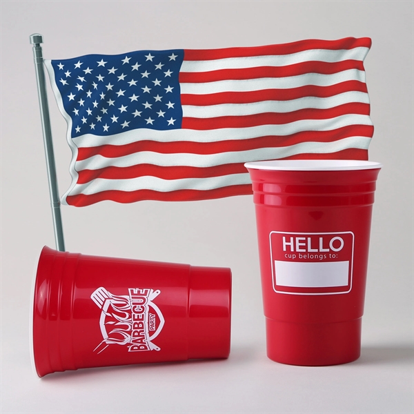 16 oz double-wall insulated cup. BPA free, CPSIA & FDA certified.... from ASI 61966 HPG / Best Promotions USA