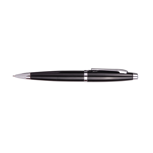 Twist Metal Ballpoint Pen w/Matching Case Set... from ASI 41511 Brainchild USA Inc / BrainChild Gift Club