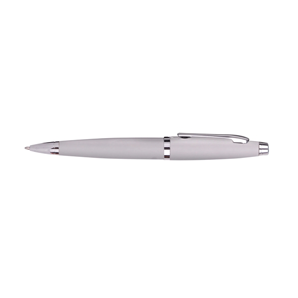 Twist Metal Ballpoint Pen w/Matching Case Set... from ASI 41511 Brainchild USA Inc / BrainChild Gift Club