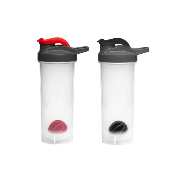 Mixer Plastic Water Bottle with 24 oz. capacity with 1 color... from ASI 37218 Athena Promo (tm)