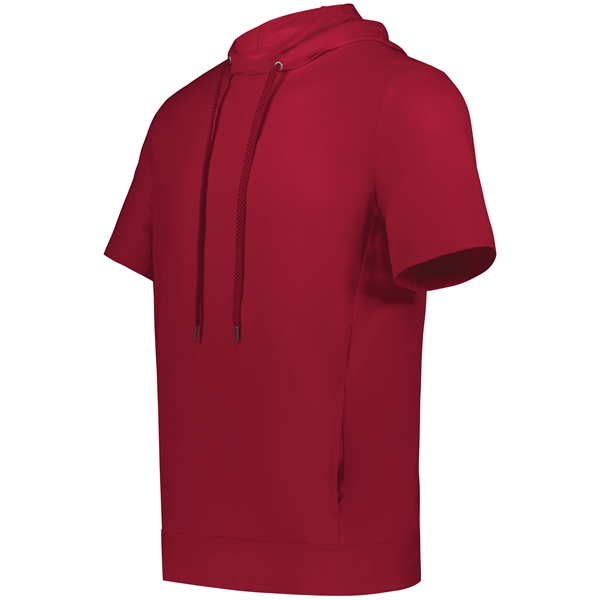 Ventura Soft Knit Short Sleeve Hoodie. 89% recycled polyester/11% spandex.... from ASI 37461 Augusta Sportswear / Holloway Sportswear