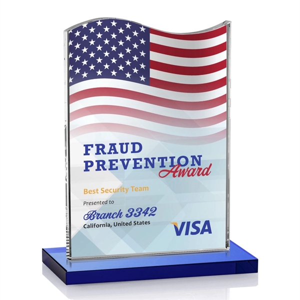 Unity VividPrint™ Award - Blue... from ASI 84592 St Regis Group / St Regis