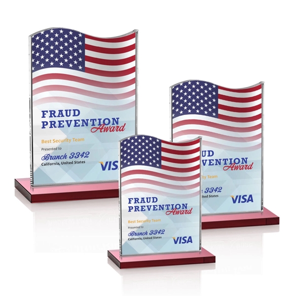 Unity VividPrint™ Award - Red... from ASI 84592 St Regis Group / St Regis