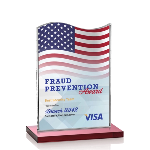 Unity VividPrint™ Award - Red... from ASI 84592 St Regis Group / St Regis