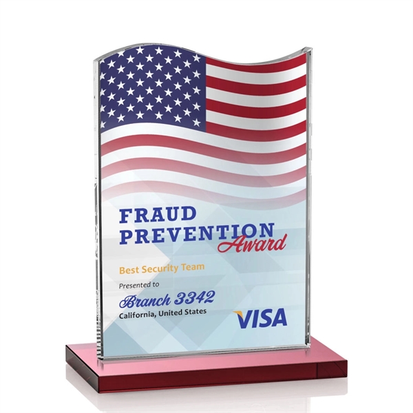 Unity VividPrint™ Award - Red... from ASI 84592 St Regis Group / St Regis