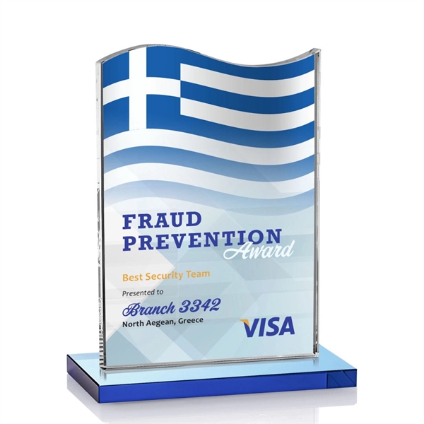 Unity VividPrint™ Award - Sky Blue... from ASI 84592 St Regis Group / St Regis