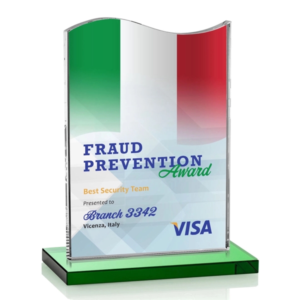 Unity VividPrint™ Award - Green... from ASI 84592 St Regis Group / St Regis