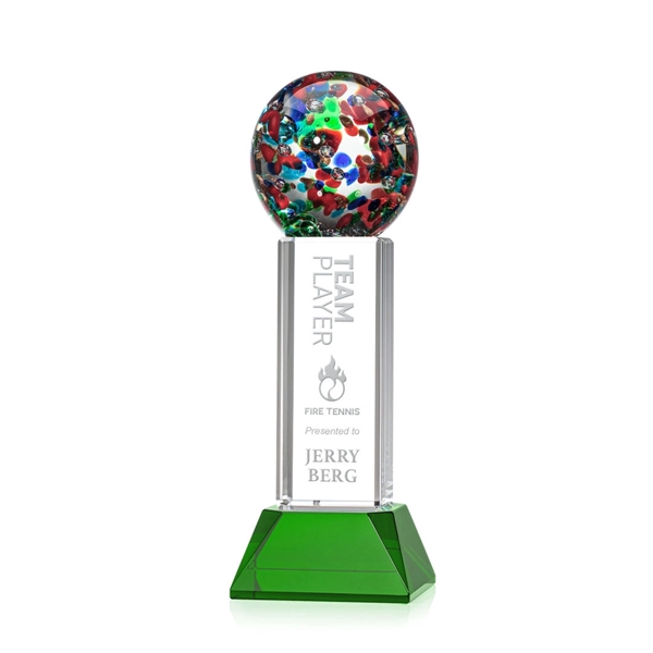 The Fantasia Award is a spectacular hand-blown work of art. Mounted... from ASI 84592 St Regis Group / St Regis