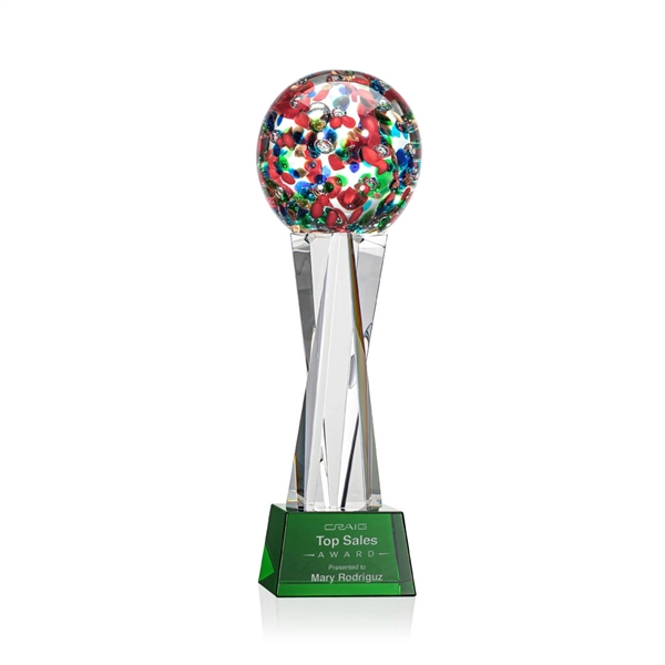 The Fantasia Award is a spectacular hand-blown work of art. Mounted... from ASI 84592 St Regis Group / St Regis