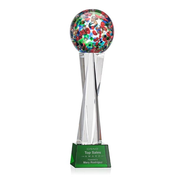 The Fantasia Award is a spectacular hand-blown work of art. Mounted... from ASI 84592 St Regis Group / St Regis