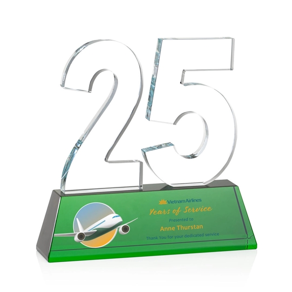 Recognize a monumental achievement with our exquisite Optical Crystal Milestone VividPrint™... from ASI 84592 St Regis Group / St Regis