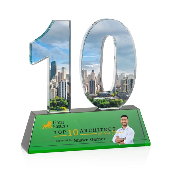 Recognize a monumental achievement with our exquisite Optical Crystal Milestone VividPrint™... from ASI 84592 St Regis Group / St Regis