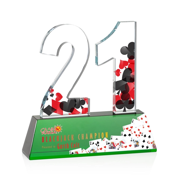 Recognize a monumental achievement with our exquisite Optical Crystal Milestone VividPrint™... from ASI 84592 St Regis Group / St Regis