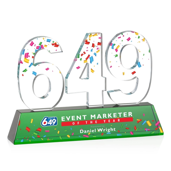 Recognize a monumental achievement with our exquisite Optical Crystal Milestone VividPrint™... from ASI 84592 St Regis Group / St Regis