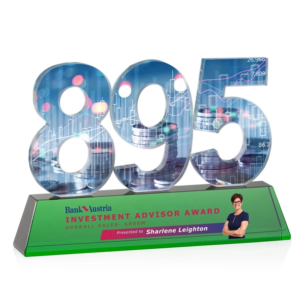 Recognize a monumental achievement with our exquisite Optical Crystal Milestone VividPrint™... from ASI 84592 St Regis Group / St Regis