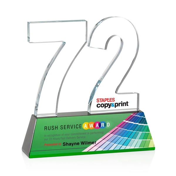 Recognize a monumental achievement with our exquisite Optical Crystal Milestone VividPrint™... from ASI 84592 St Regis Group / St Regis