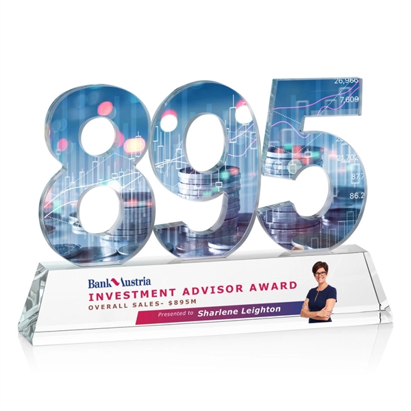 Milestone Optical VividPrint™ Award - Single Digit... from ASI 84592 St Regis Group / St Regis