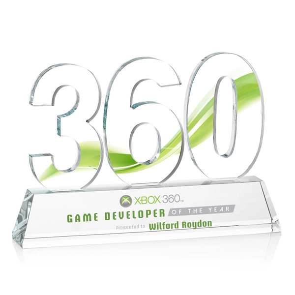 Milestone Optical VividPrint™ Award - Single Digit... from ASI 84592 St Regis Group / St Regis