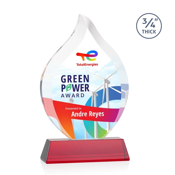 Worthington VividPrint™ Award on Newhaven - Red... from ASI 84592 St Regis Group / St Regis