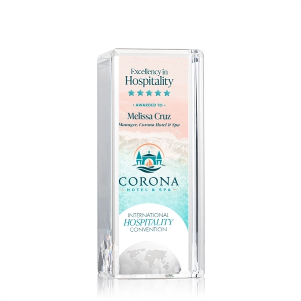 Sandringham Globe Tower VividPrint™ Award... from ASI 84592 St Regis Group / St Regis