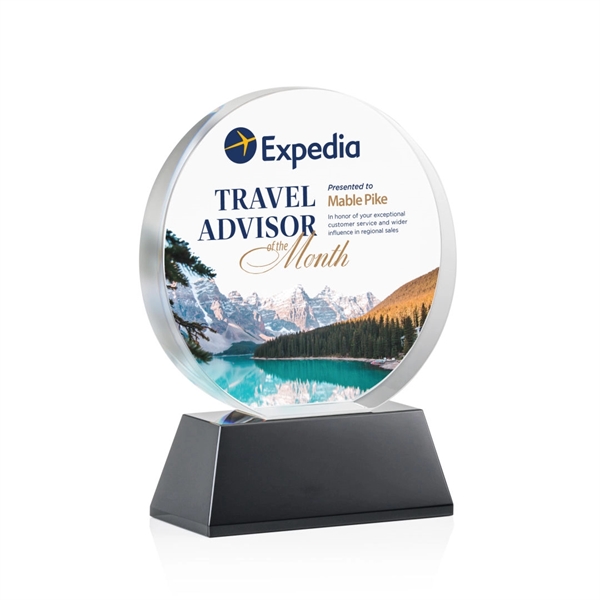 Glenwood Vividprint™ Award on Base - Black... from ASI 84592 St Regis Group / St Regis