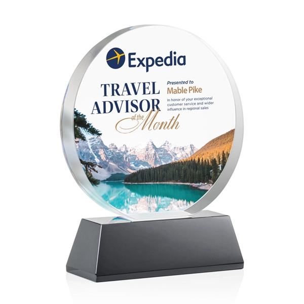 Glenwood Vividprint™ Award on Base - Black... from ASI 84592 St Regis Group / St Regis